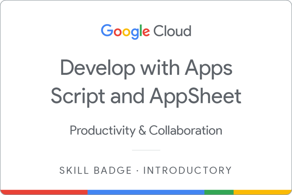 Develop with Apps Script and AppSheet